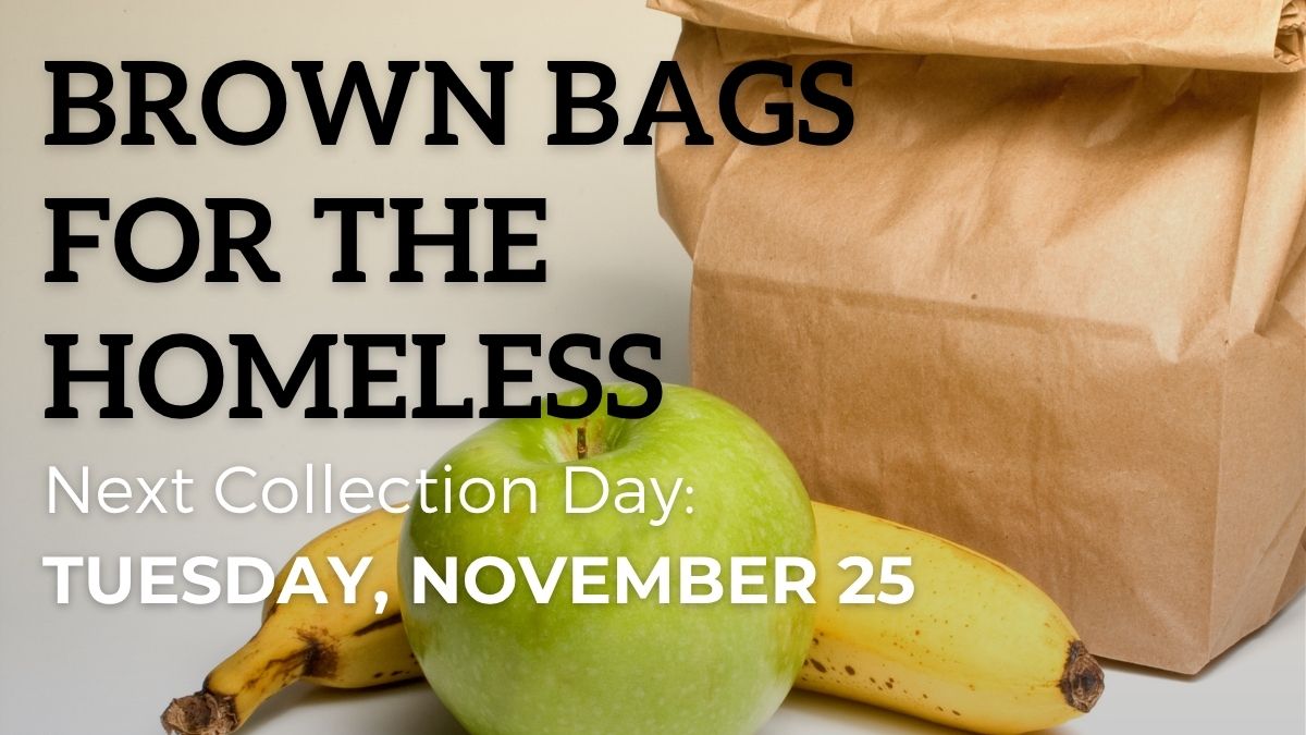 Brown Bags for the Homeless 11.25