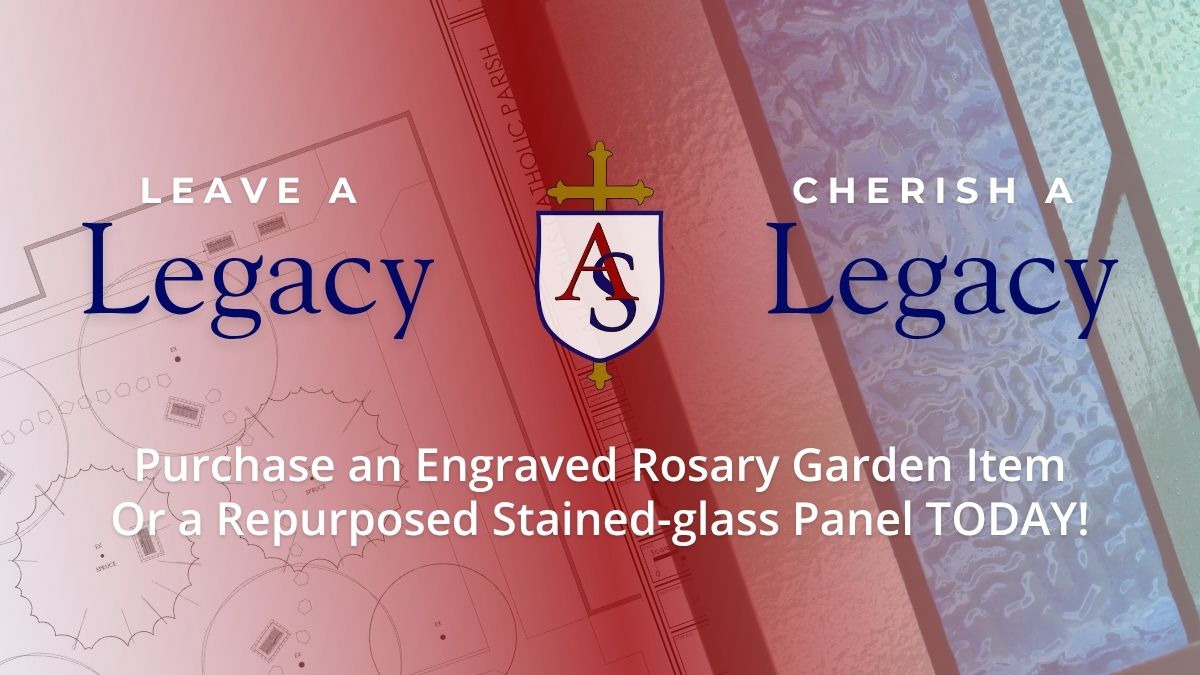 Rosary Garden- Stained Glass