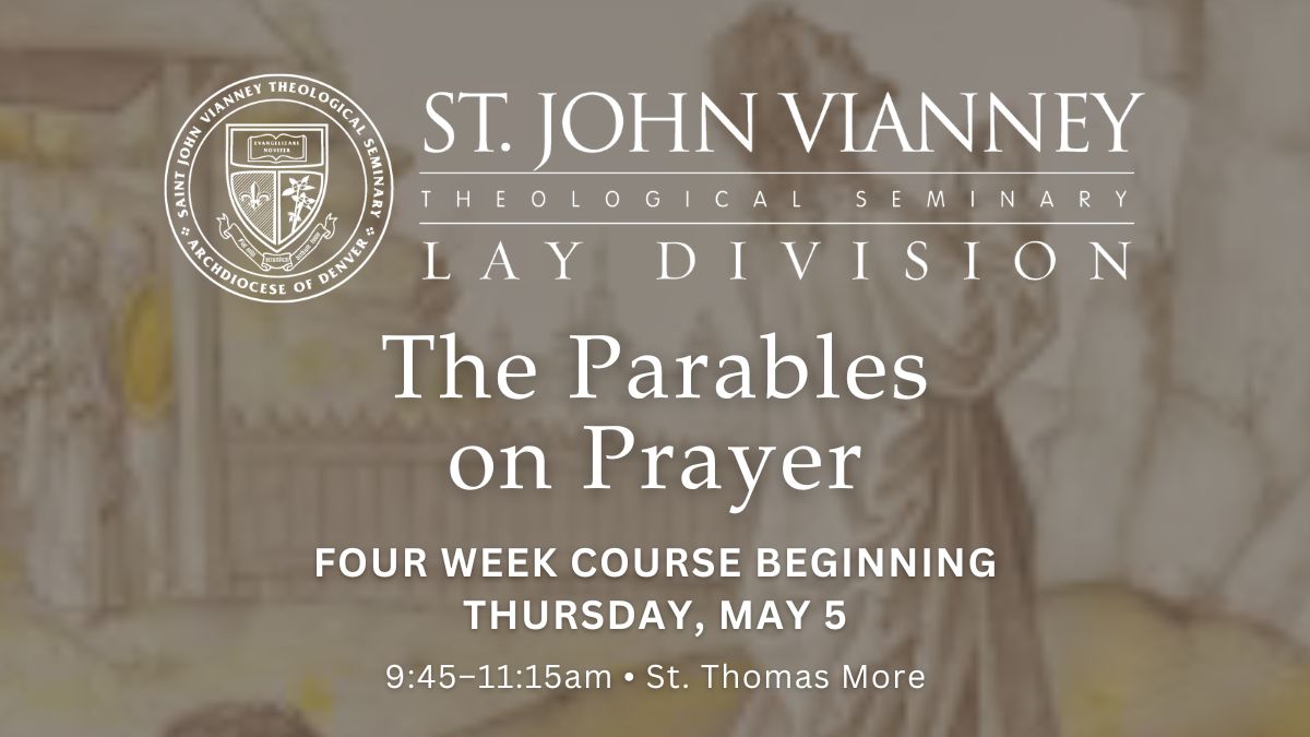 Parables on Prayer 2026 SJV