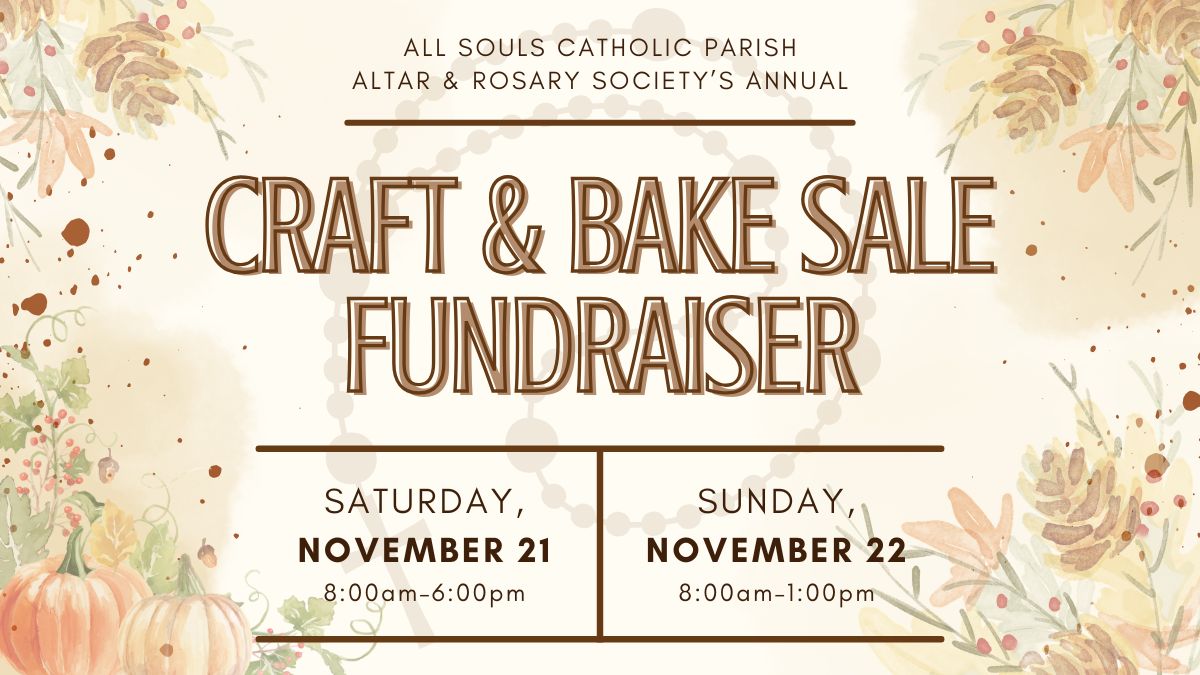 2026 Craft & Bake Sale